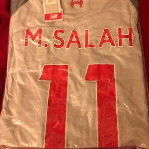 Mo Salah grey jersey